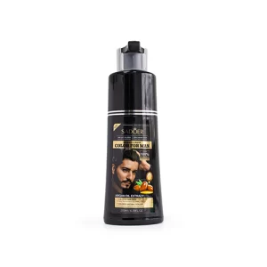 Shampoo Color Negro Barba y Cabello Hombre 200ml